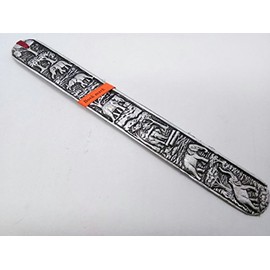 WitnyStore Carved Elephant Bookmark Aluminium & Wood Craft Handmade Accessory Collectibles