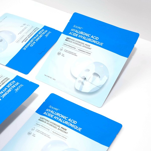 Clean Story Sooae [72 Hour Chance] Hyaluronic Acid Soothing Hydrogel Mask, Hyaluronic Acid Mask Pack