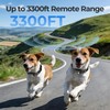 RPZ Dog Shock Collar 2 Dogs with Remote, 3300FT Dog