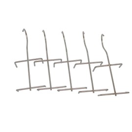 Smoking Hooks Meat Hooks Double Holder 14 cm Pack of 5