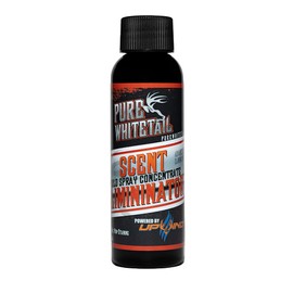 Pure Whitetail Scent Eliminator Spray Concentrate - (refill 22 oz. spray bottles) - Deodorizes, Eliminates, Destroys and Kills Odors for Scent Free Hunting