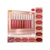 Paquete De 10 Brillos Labiales Impermeables Cakaila