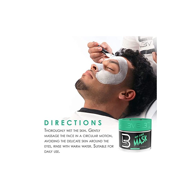 Apricot Scrub by L3VEL3 for Men - 16.9 oz Scrub