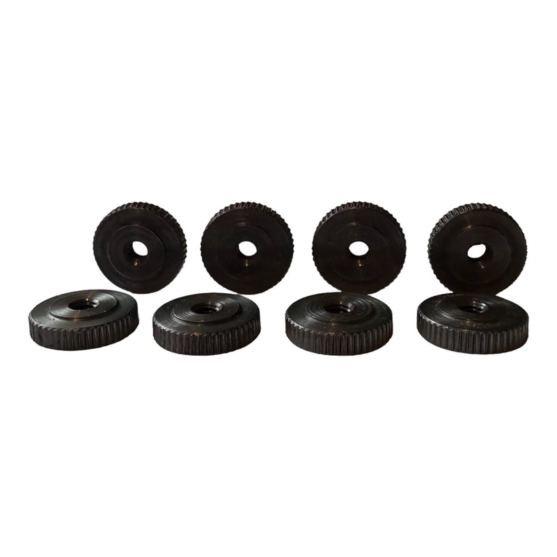 PrecisionGeek - Knurled Thumb Nuts/Female Thumb Wheel Lock Nut Adapter,