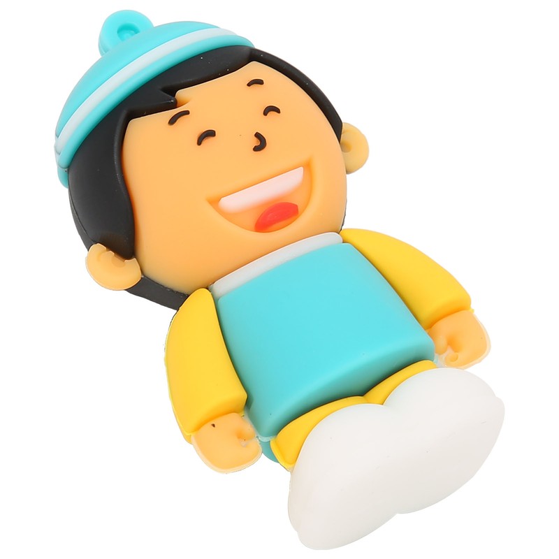 USB Flash Drive 16GB/32GB/64GB/128GB Cute Cartoon Boy Portable Storage Memory