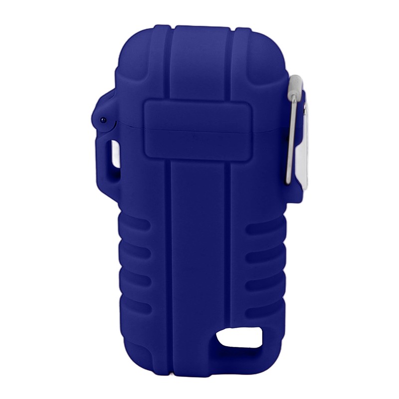 USB Rechargeable Lighter Windproof Dual Arc Lighter Waterproof Flameless Electric