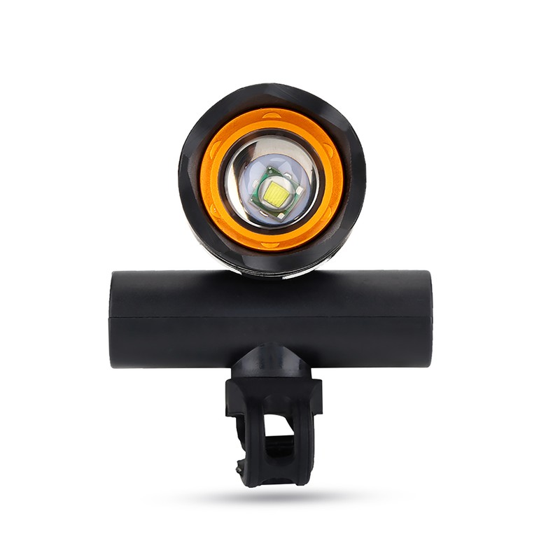 Bike Headlight USB Rechargeable Waterproof Bicycle Handlebar Front Light Cycling