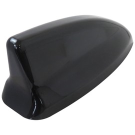 Car Shark Fin Antenna Topper Cover Trim Exterior Decoration Sticker for 11th gen Civic Accessories, for Civic 2022 2023 2024 2025 - Glossy Black