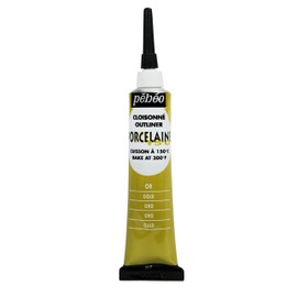 PEBEO Porcelaine 150, China Paint Outliner, 20 ml Tube - Gold