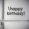 Balvi Magnetic letters Magnet Message Black colour Case 120 parts