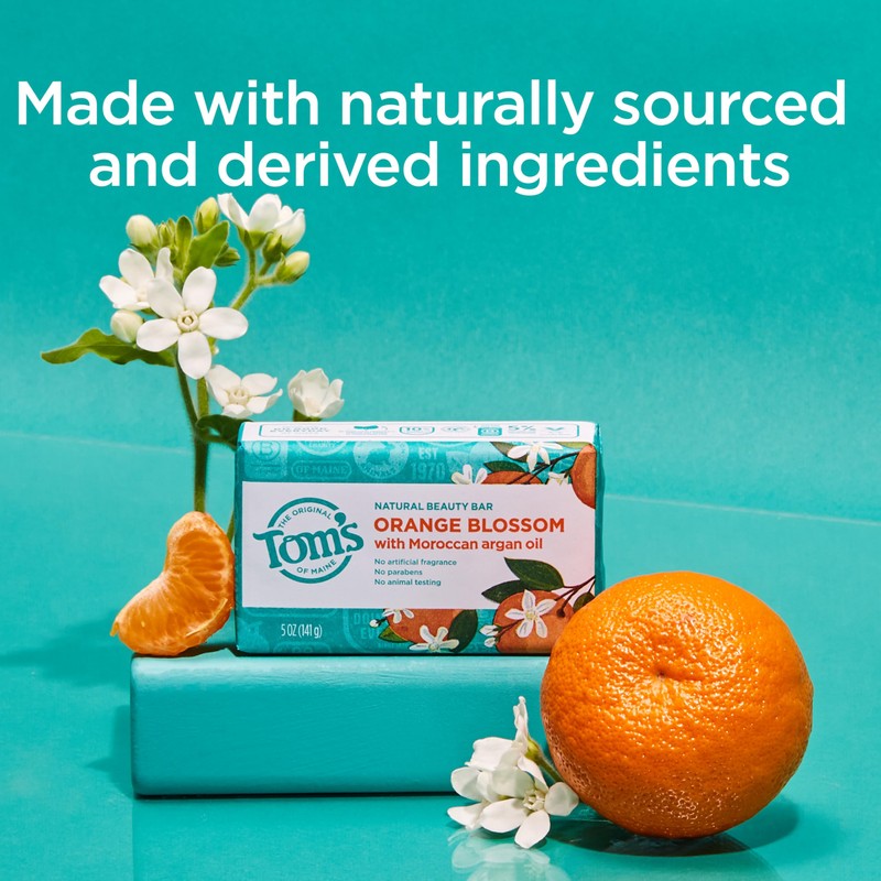 Tom’s of Maine Natural Beauty Bar Soap For Women and