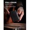 LORZOR Wallet for Men with Metal Card Holder, Pop Up