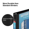 Staples 1 1/2-inch 3-Ring Better Binder, Black, 3/Pack (ST55854-CCVS)