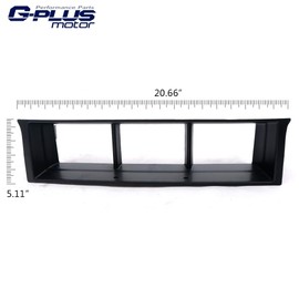 G-PLUS Front Bumper Lower Grille Insert Trim Panel, Compatible with Ford F150 2009 2010 2011 2012 2013 2014 (Replace For #EL3Z-17K945-AA)
