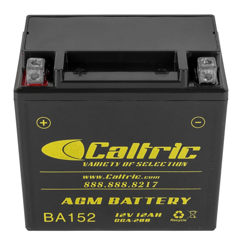Caltric AGM Battery for Honda Muv700 Big Red 700 2009
