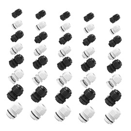 Mipcase 40pcs Cable Connector Waterproof Splice Connectors Outdoor Connector Joints Waterproof Cable Gland Connector Glands Marine Grade Wire Connectors Seal Crimping Weatherproof Plastic