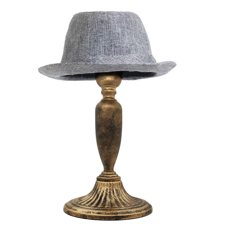 Owlgift Vintage Dome Shape Design Removable Metal Hat Rack/Cap/Wig Storage