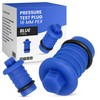 Pressure Test Plug 16mm PEX Blue Thread End Leakage Test