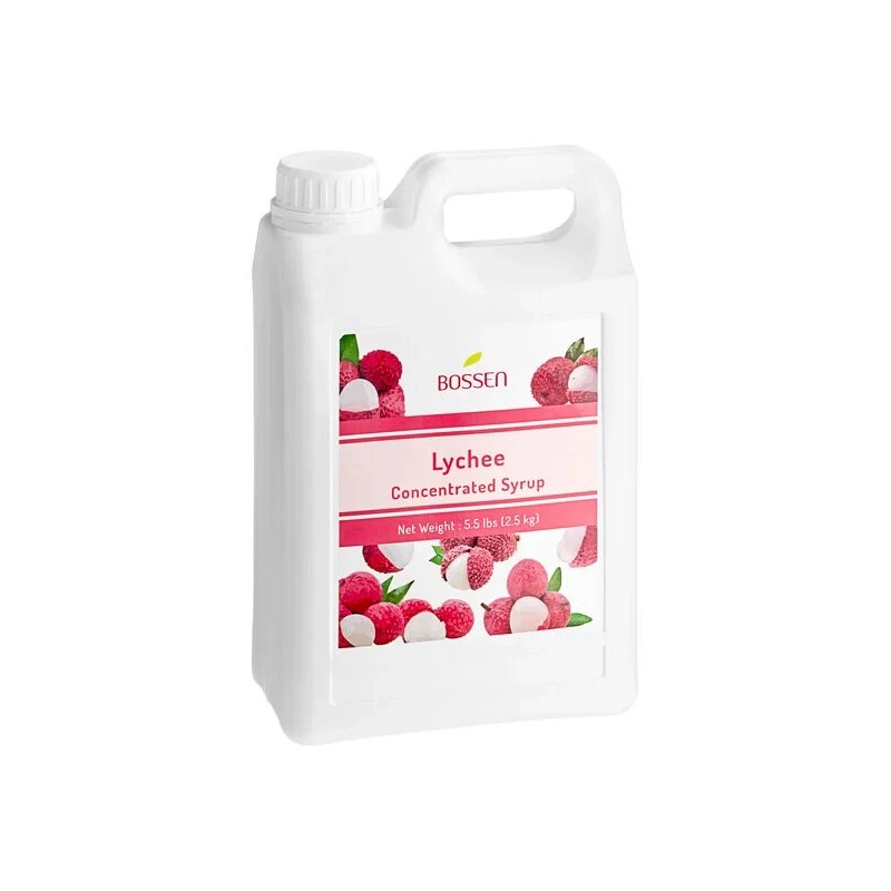 FixtureDisplays Bossen Lychee Concentrated Syrup 64 fl. oz. 535SYPLYCHEE
