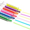 6 Pack Pink Highlighter Pens Stationery Great Gift for Kids