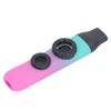 Kazoo Instrument Double Flute Hole Adjustable Tone with Diaphragm Replacement