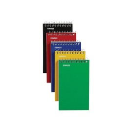 Staples Memo Pads, 3" x 5", College Ruled, Assorted Colors, 240 Pads/Pack (TR11491CT)