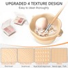 senbowe 3 in 1 Makeup Brush Cleaner Mat, Silicone Makeup