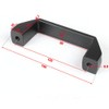 PZRT 2-Pack Black Aluminium Alloy Handle Rectangular Industrial Pull Handle
