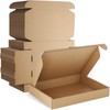 Famagic Shipping Boxes 13x10x2 Inch 30 Pack Brown Small Box