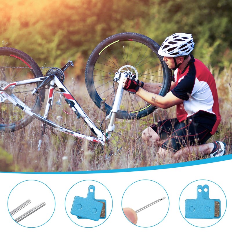 Bicycle Brake Pads 4 Pairs Brake Pads Bicycle Disc Brake