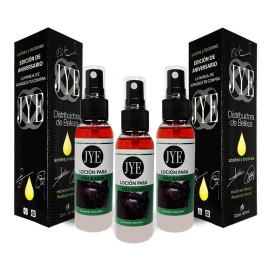 3 Frascos Locion Balsamo Mas Barba Bergamota 3 Meses