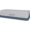 helit H6252534 Table Organiser "the Company", Desk Butler in Blue/Grey