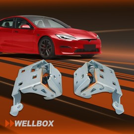 WELLBOX Pair Front Lower Door Hinge Compatible with 2007-2013 GMC Sierra 1500 Silverado, Replaces OE 20969646, 20969645