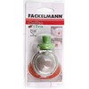 Fackelmann Teeball mit Tassenanhänger, Teeei aus Edelstahl, Teesieb mit schönem