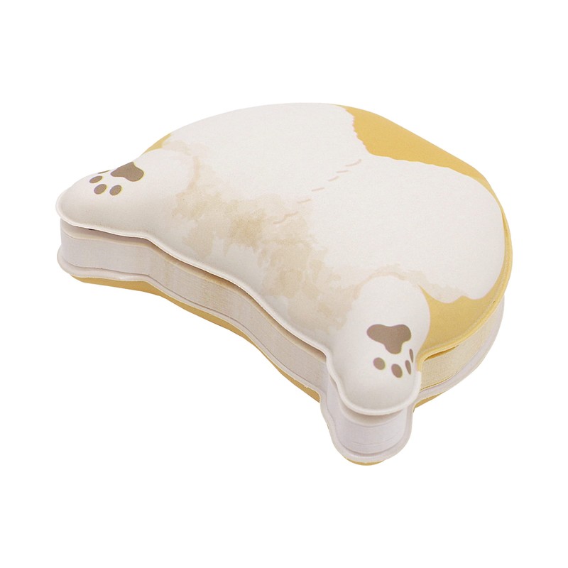 Sun-Star Stationery S2837919 Sticky Notes, Puniketsu, Corgi