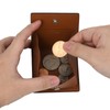 Valorex Coin Purse, Genuine Leather, Luxury Italian Leather, Easy to