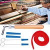 6Pcs Piano Tuner Kit Tuning Professional Musical Silent Hammer DIY
