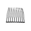 [Made in Japan] Comb 10 Pairs Set of 10 * Black