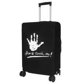 Kofferhülle Elastisch, Kofferschutzhülle für Koffer XXL, Koffer Hülle Schutz mit Klettverschluss, Waschbare & Wiederverwendbare Koffer-Abdeckungen, Strapazierfähiges Reise Cover (Weiße Handfläche)