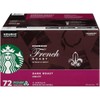 Starbucks French Roast Coffee K-Cup Pods, Dark Roast Ground Coffee