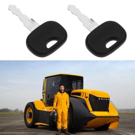 ECSiNG 5PCS 14603 Ignition Starter Keys Compatible with New Holland Tractor Compatible with JCB Fastrac Tractor Heavy Equipment Construction Machinery Key