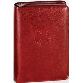 Christian Prayer Leather Zipper Case