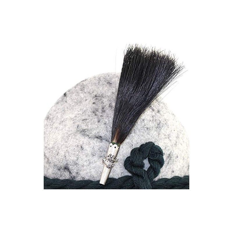 mei LebensGfui Traditional Gamsbeard Approx. 13 cm with Various Designs,