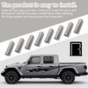 GRABOTE Door Pin Guides for Jeep 07-25 Wrangler JK JKU