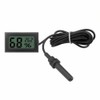 Fasizi 2-in-1 Digital LCD Embedded Thermometer Hygrometer with External for