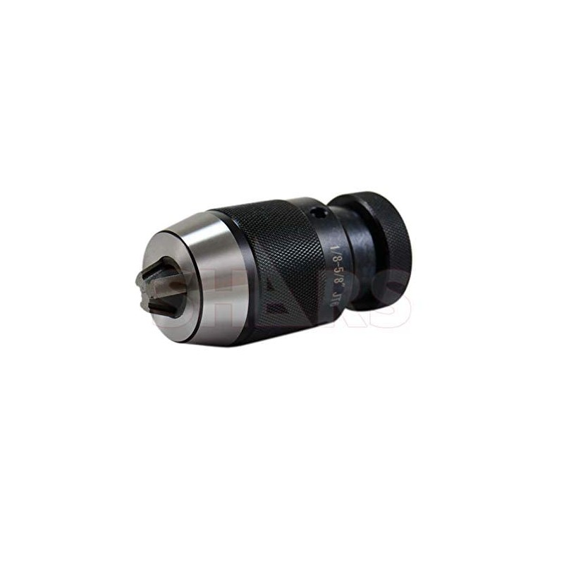 Shars 1/8“-5/8" JT6 Heavy Duty Keyless Drill Chuck & MT2