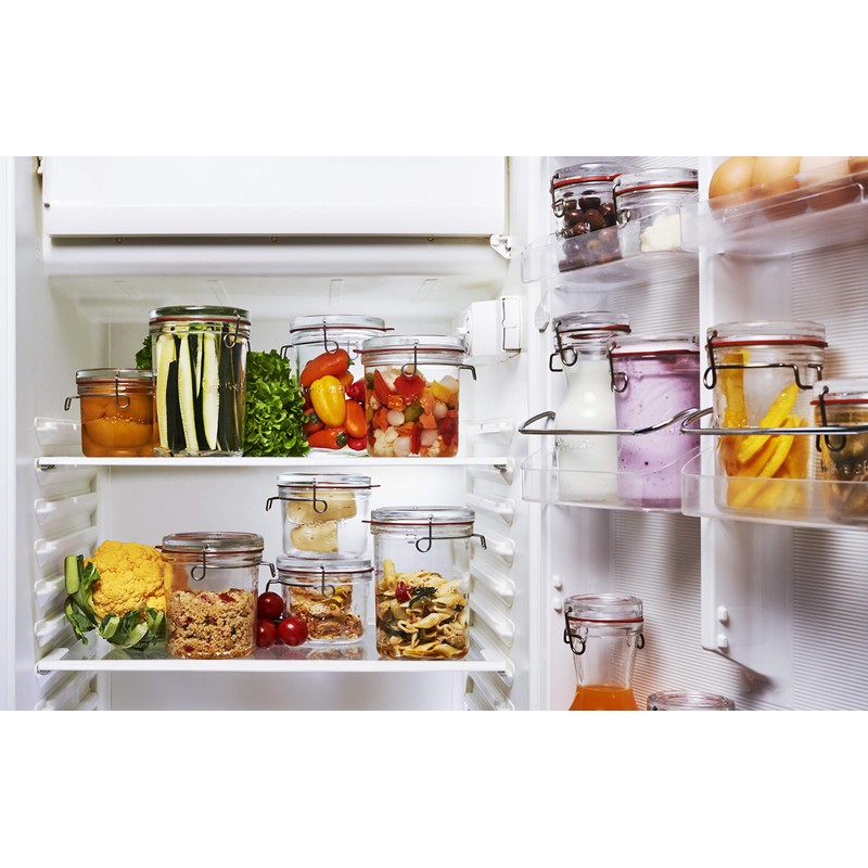 Luigi Bormioli(ルイジ ボルミオリ) Lock Eat 保存瓶 フードジャー750 LU85 クリア