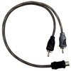 Harmony Audio HA-RCAY2M Car Audio RCA Y Splitter 1 Female