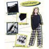 WULFUL Women's Loungewear, 100% Cotton, Fall, Spring, Long Sleeve, Pajamas,