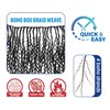 Eve Hair Weave Boho Box Braid Bundle 22" (Dark Brown